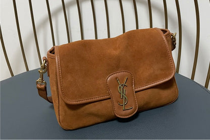 Suede Yves Saint Laurent woman handbag