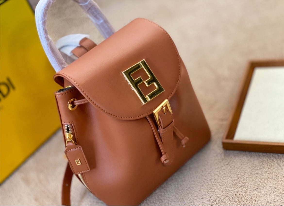 Woman Fendi shoulder backpack