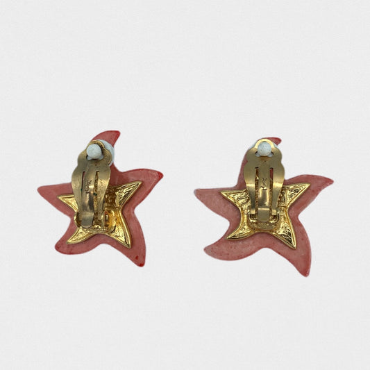 Yves Saint Laurent starfish earrings - 1980s