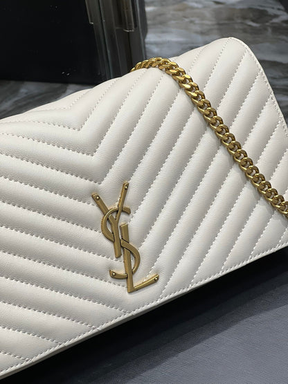 Yves Saint Laurent Kate 99 Supple Bag In Quilted Lambskin