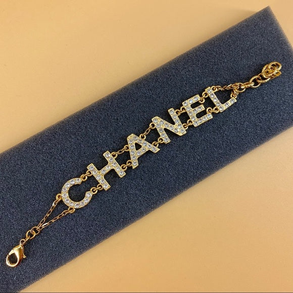 CHANEL crystals bracelet