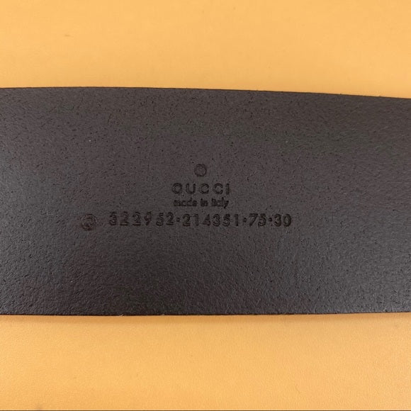 GUCCI leather belt