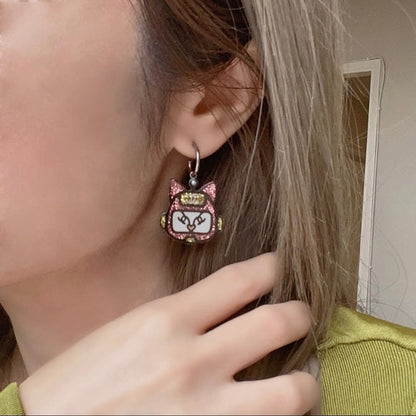 CHANEL Robot Cat 2017SS limited edition earrings