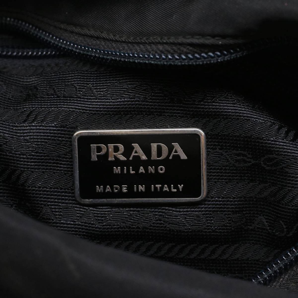 PRADA Milano Black Shoulder Bag