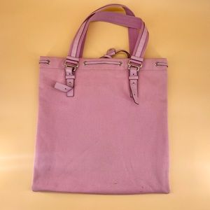 YVES SAINT LAURENT classic cotton tote bag