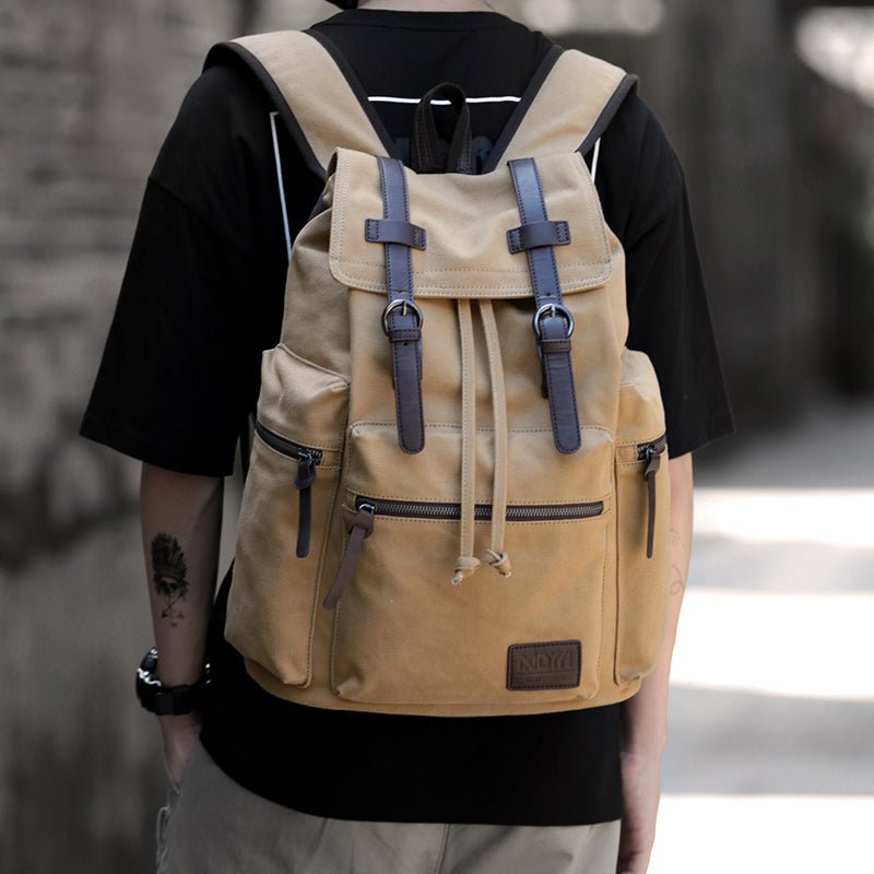 Vintage Canvas 15.6" Backpack