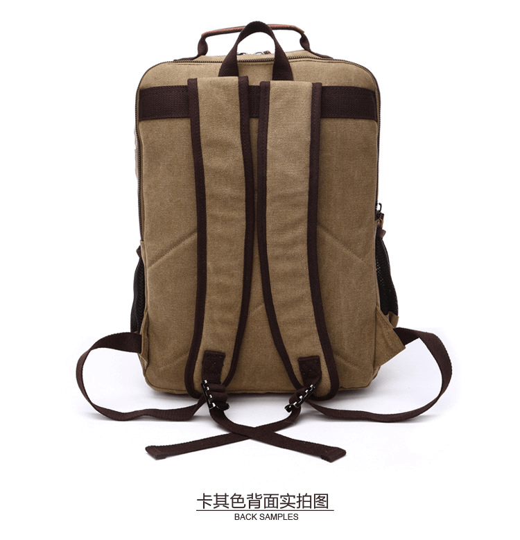 Vintage Canvas Backpack